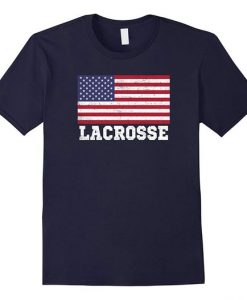 SA Flag Lacrosse Tshirt RE23