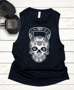 SUGAR SKULL TANK TOP ZX06