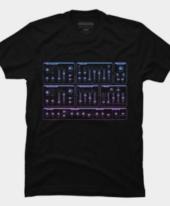 Synthesizer - Gradient Synth T Shirt ADR