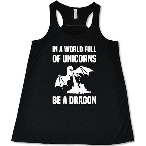 BE A DRAGON TANK TOP ZX06