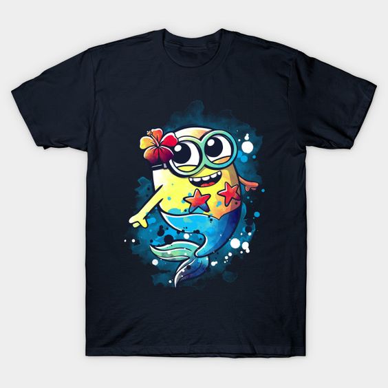 Banana mermaid Minions T-Shirt ZX06