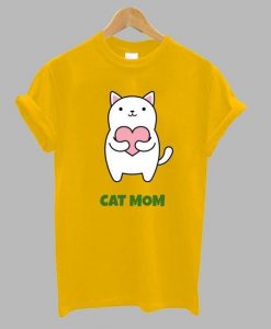 Cat Mom T Shirt ZX06