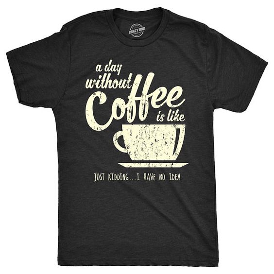 Coffee Lovers Presents T-shirt RE23