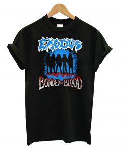 EXODUS Vintage 80's World Tour 1986 Bonded By Blood T shirt IGS