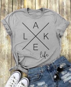 L-A-K-E Life Graphic Tee Shirt RE23