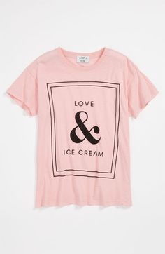 Love And Ice Cream Tshirt ZX06