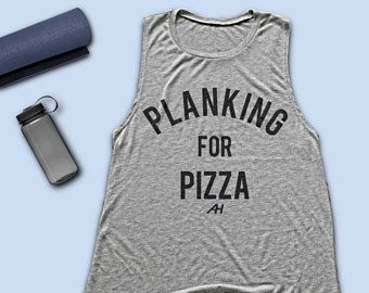 PLANKING FOR PIZZA TANK TOP ZX06