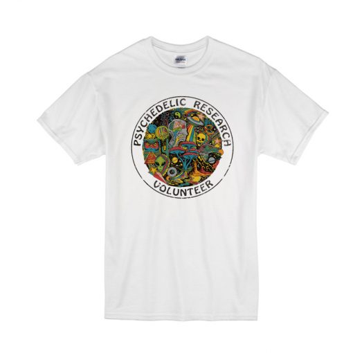 Psychedelic Research Volunteer T-Shirt RE23