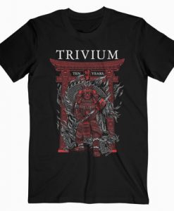 Trivium Liane Plant Band T-Shirt RE23