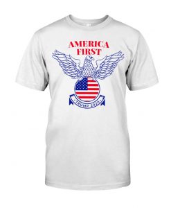 Trump America First T Shirt RE23