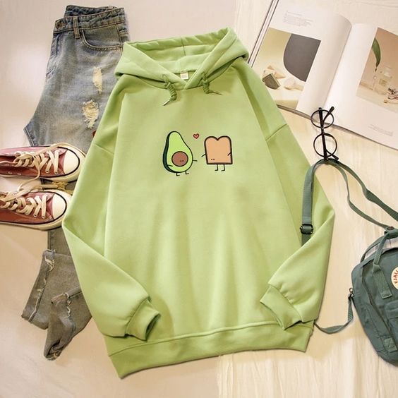 AVOCADO BESTIES HOODIE RE23