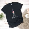 BONJOUR EIFEL TOWER FLORAL T-SHIRT G07