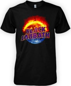 Black Sabbath Earth T-shirt RE23