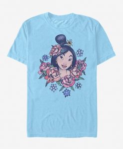 Disney Princess Floral T-shirt RE23