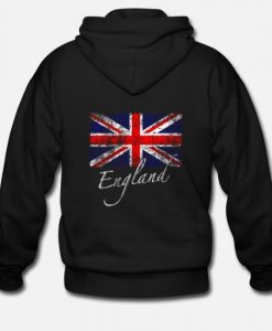 ENGLAND VINTAGE FLAG HOODIE G07