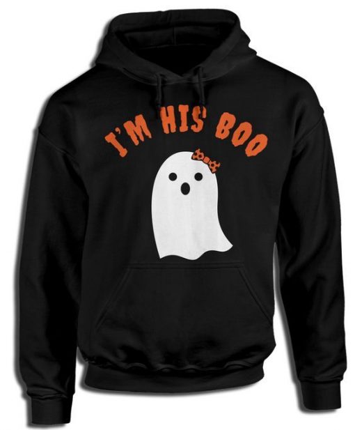 HIS BOO HALLOWEEN HOODIE RE23