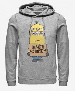 MINIONS STUPID HOODIE RE23