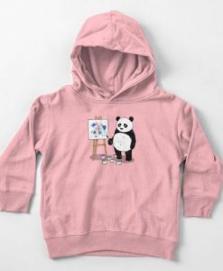 PANDA PAINT COLORFUL HOODIE RE23