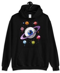 PSYCHEDELIC SPACE HOODIE RE23