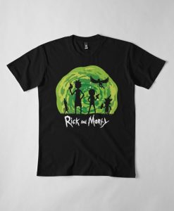 Rick And Morty Schwifty Patrol T-shirt RE23