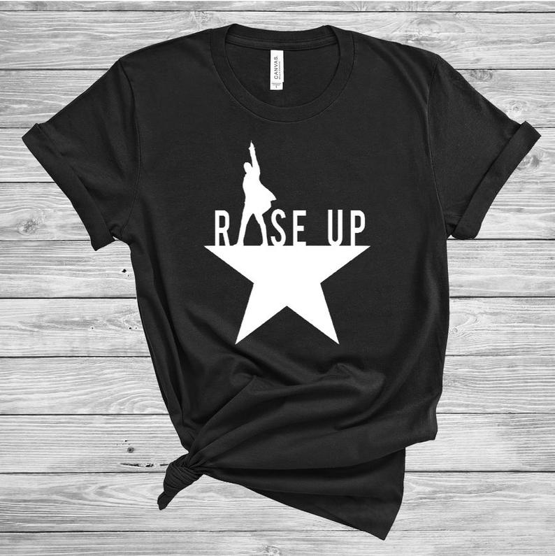 Rise Up Hamilton Star T-shirts RE23