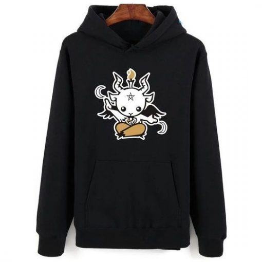 SATAN PRINTING CARTOON HOODIE RE23