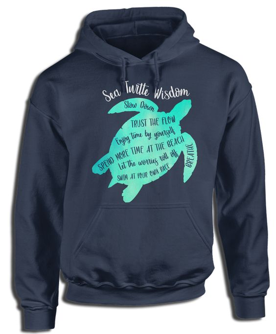 SEA TURTLE WISDOM HOODIE G07