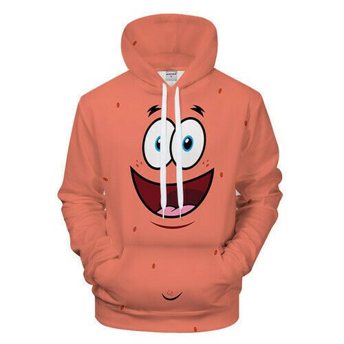 SPONGEBOB PATRICK STAR HOODIE RE23