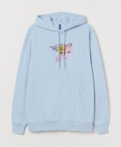 SPONGEBOB WITH SEA HORSE HOODIE RE23