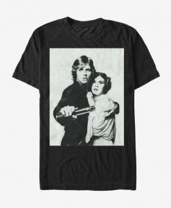 Star Wars Luke And Leia T-shirt RE23