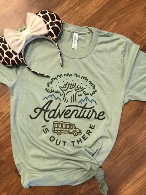 ADVENTURE IS OUT THERE T-SHIRT DN23