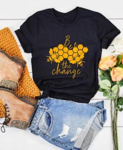 BEE THE CHANGE T-SHIRT RE23