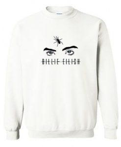 BILLIE EILISH THE EYES SPIDER SWEATSHIRT RE23