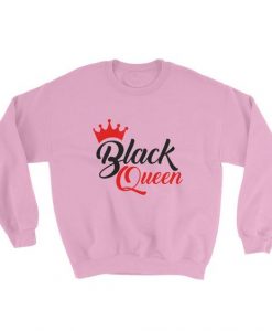 BLACK QUEEN SWEATSHIRT RE23