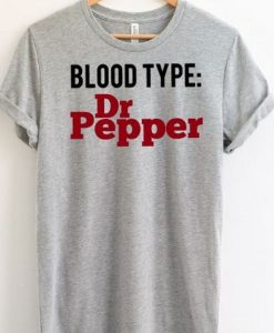 BLOOD TYPE DR PEPPER T-SHIRT RE23