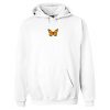 BUTTERFLY WHITE HOODIE DN23