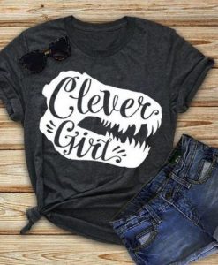 CLEVER GIRL T-SHIRT RE23