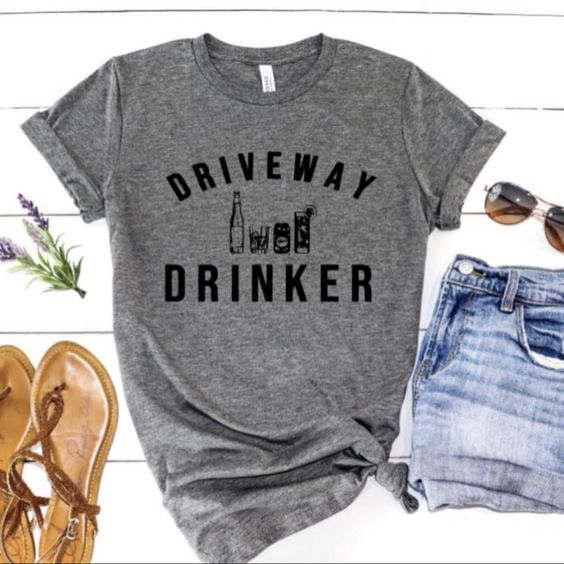 DRIVEWAY DRINKER T-SHIRT DN23