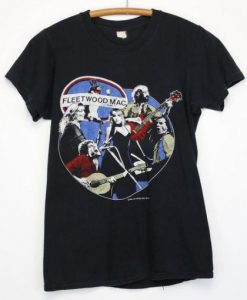 FLEETWOOD MAC VINTAGE 1979 THE TUSK TOUR CONCERT T-SHIRT RE23