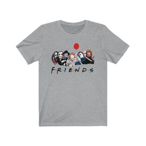 FUNNY FRIENDS HALLOWEEN T-SHIRT RE23