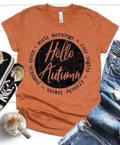 HELLO AUTUMN T-SHIRT RE23