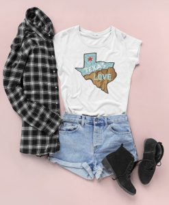 LOVE TEXAS T-SHIRT RE23