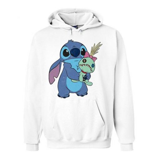 LILO & STITCH OHANA STITCH & SCRUMP GIRLS HOODIE DN23