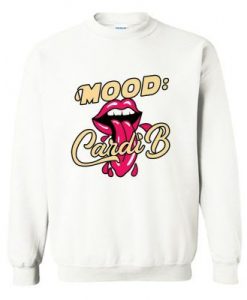 MOOD CARDI B SWEATSHIRT RE23