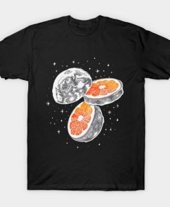 MOON LEMON COOL FUNNY T-SHIRT RE23