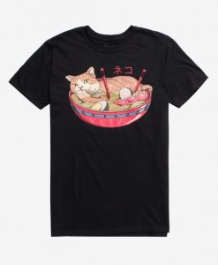 NEKO RAMEN T-SHIRT RE23