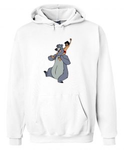 NO POWER - BALOO AND MOWGLI HOODIE DN23