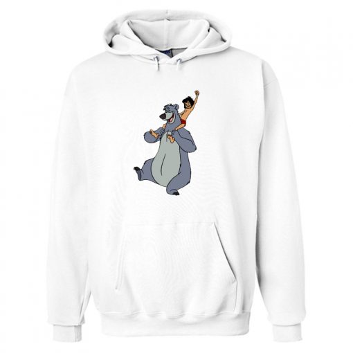 NO POWER - BALOO AND MOWGLI HOODIE DN23