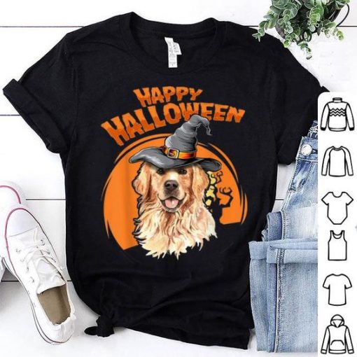 ORIGINAL GOLDEN RETRIEVER COSTUMES FOR HALLOWEEN T-SHIRT DN23