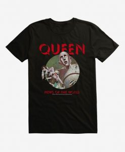 QUEEN NEWS OF THE WORLD T-SHIRT RE23